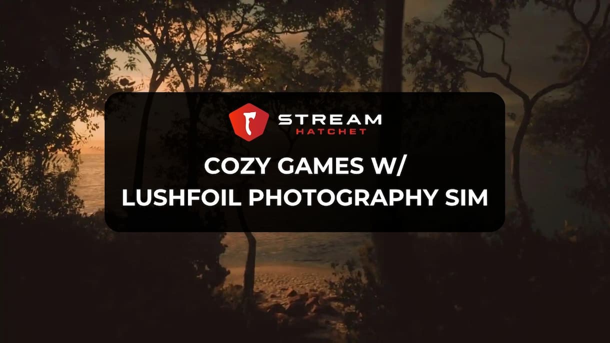 Game yang nyaman di streaming langsung dengan sim fotografi lushfoil