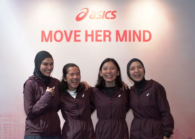 Undang wanita jilbab yang lebih aktif, hijab kinerja ASICS RLIS dan pindahkan kampanye pikirannya!