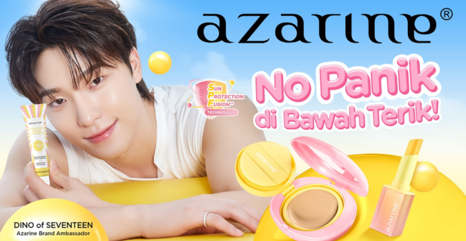 Editorial Harian Wanita – Dino Seventeen menjadi Duta Merek Azarine, mengundang penggemar untuk rajin menggunakan tabir surya!